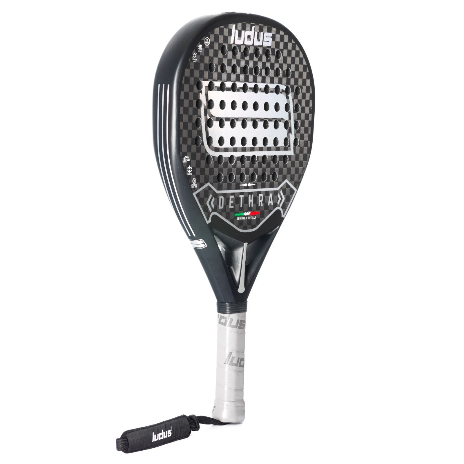 Racchetta da Padel 12K | 100% Fibra di Carbonio |Massima Controllo e Precisione - Struttura Leggera 360g-+ con EVA 15 17